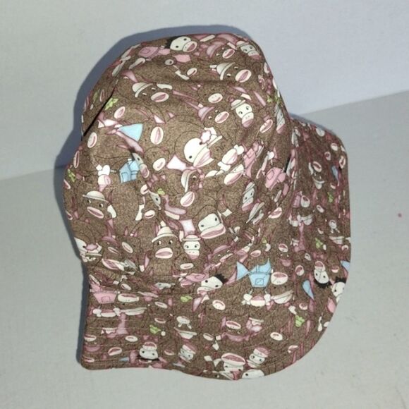 NWOT Kids Toppers by Tilley Endurable Reversible Bucket Hat 0 - 6 months 0311 - Picture 2 of 9